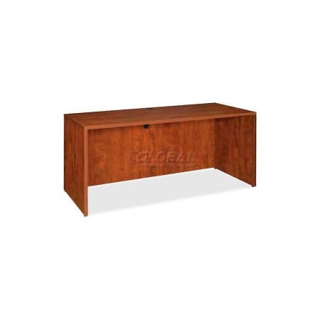 Sp Richards Lorell Credenza Shell - 66"W x 24"D x 29-1/2"H - Cherry - Essentials Series LLR69413
